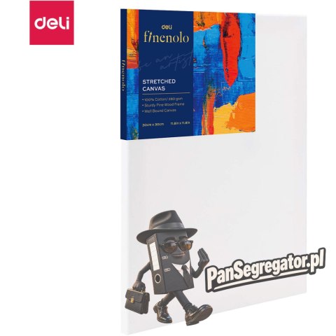 Podobrazie malarskie FINENOLO 30x30cm 280g/m2 100% bawełna EC279-6 DELI