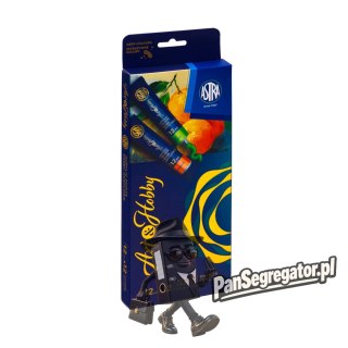 Zestaw farb akwarelowych Art&Hobby 12 kolorów 12ml. 602124004 ASTRA