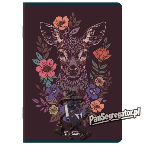 Zeszyt A5 32k linia z marginesem FLORIMALS 400207524 HERLITZ