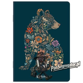 Zeszyt A5 80k linia z marginesem FLORIMALS 400210665 HERLITZ