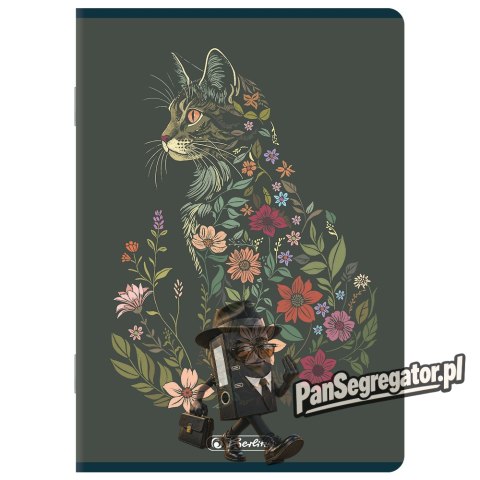 Zeszyt A5 80k linia z marginesem FLORIMALS 400210665 HERLITZ