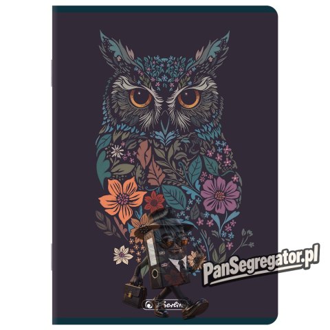 Zeszyt A5 80k linia z marginesem FLORIMALS 400210665 HERLITZ