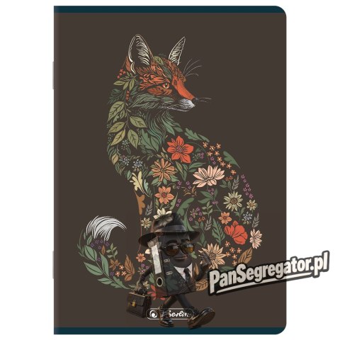 Zeszyt A5 80k linia z marginesem FLORIMALS 400210665 HERLITZ