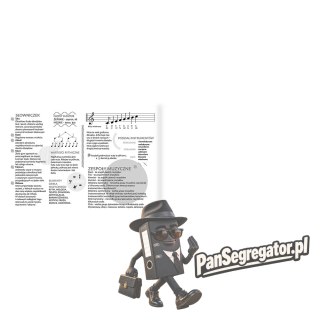 Zeszyt do nut A5 16k pięciolinia MUZYKA 400206336 HERLITZ