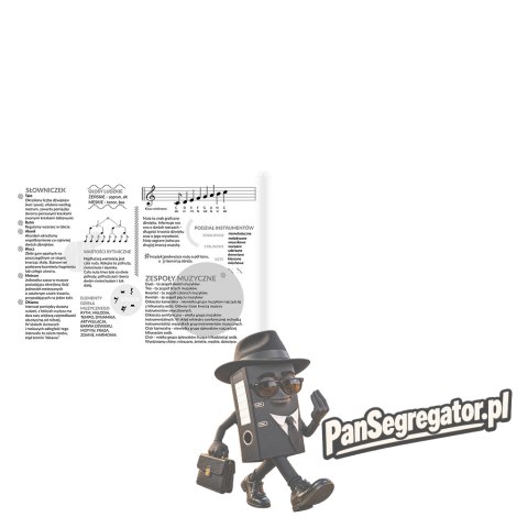 Zeszyt do nut A5 16k pięciolinia MUZYKA 400206336 HERLITZ
