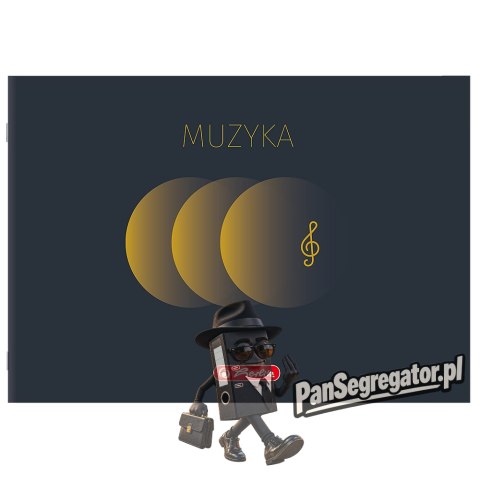 Zeszyt do nut A5 16k pięciolinia MUZYKA 400206336 HERLITZ