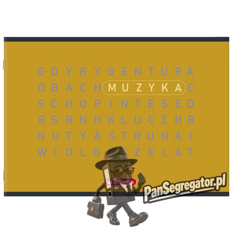 Zeszyt do nut A5 16k pięciolinia MUZYKA 400206336 HERLITZ