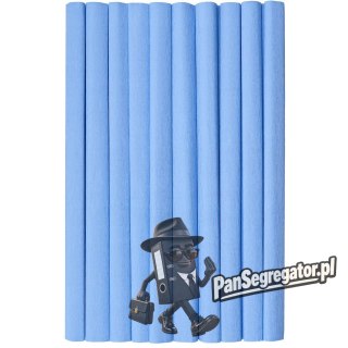 Bibuła marszczona (10 rolek) 50x200cm błękitny 400153906 HERLITZ