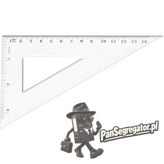 Ekierka prostokątna 14,5mm BL004-B TETIS