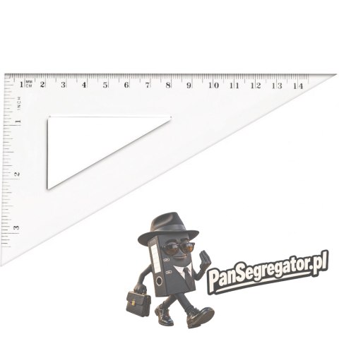 Ekierka prostokątna 14,5mm BL004-B TETIS