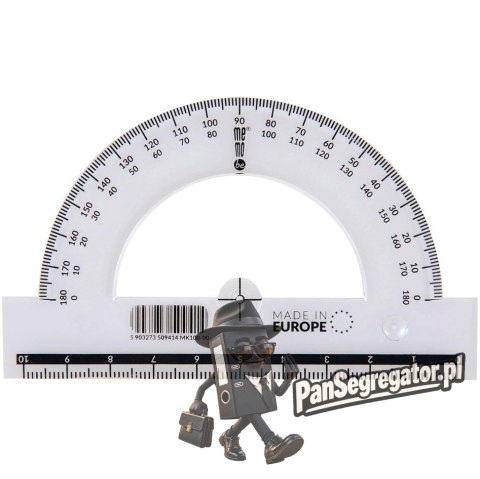 Kątomierz 10cm 180 stopni MemoBe PRATEL MK100