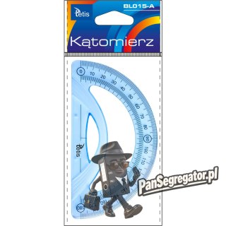 Kątomierz NIEBIESKI BL015-A TETIS