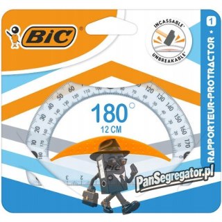 Kątomierz przezroczysty PROTRACTOR 12cm 9926551 BIC