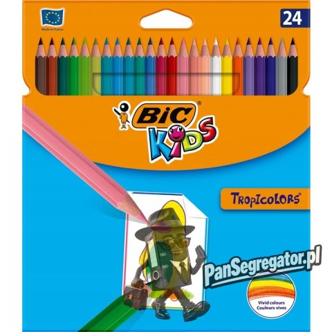 Kredki BIC Tropicolor 24kolorów 832568