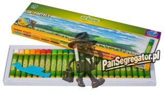 Kredki CRICCO pastele olejowe 24kolory CR481K24