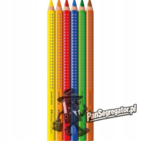 Kredki JUMBO GRIP 6 kol.110906
