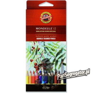 Kredki MONDELUZ 12 kolorów 3716 KOH-I-NOOR