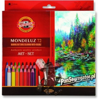 Kredki MONDELUZ 72 kol. pudełko karton 3714 KOH-I-NOOR
