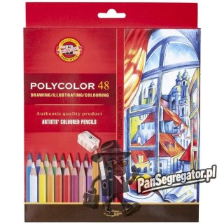 Kredki POLYCOLOR 48 kolorów 3836 KOH-I-NOOR
