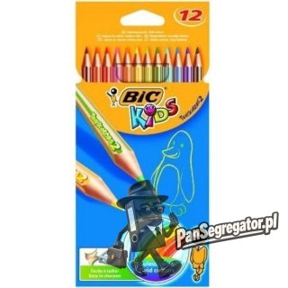 Kredki ołówkowe BIC Tropicolor 12 kolorów 83256610