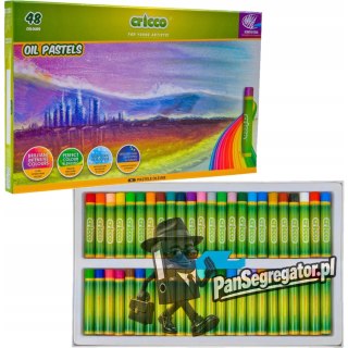 Kredki pastele olejne CRICCO 48kol CR481K48