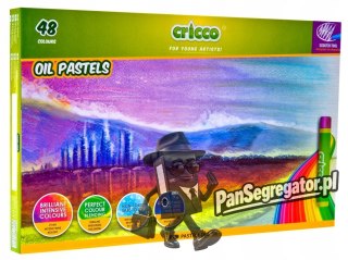Kredki pastele olejne CRICCO 48kol CR481K48