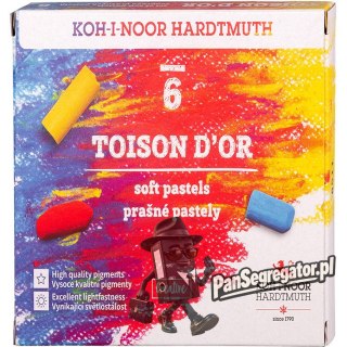 Kredki pastele suche 6kol. 8511 KOH-I-NOOR