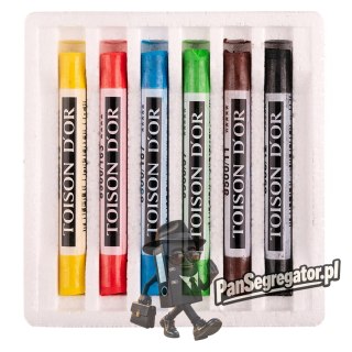 Kredki pastele suche 6kol. 8511 KOH-I-NOOR