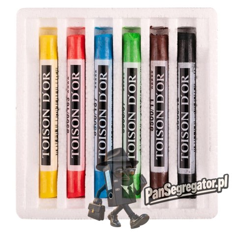 Kredki pastele suche 6kol. 8511 KOH-I-NOOR