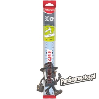 Linijka MAPED STUDY 30cm niełamliwa MIX FLOW PACK 245610