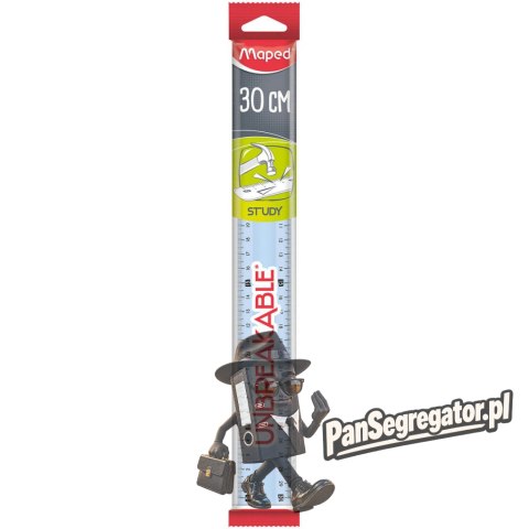 Linijka MAPED STUDY 30cm niełamliwa MIX FLOW PACK 245610