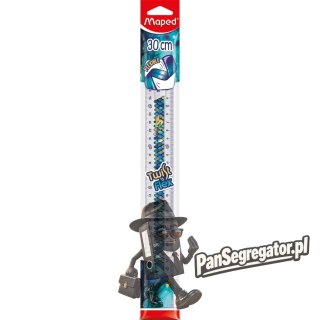 Linijka MAPED TWIST`N FLEX DRAGON niełamliwa 30 cm torebka 279319