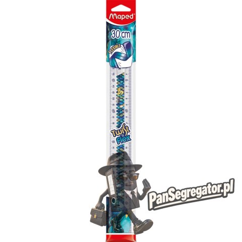 Linijka MAPED TWIST`N FLEX DRAGON niełamliwa 30 cm torebka 279319