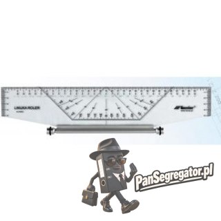 Linijka ROLER profesjonalny 25cm 20603 LENIAR