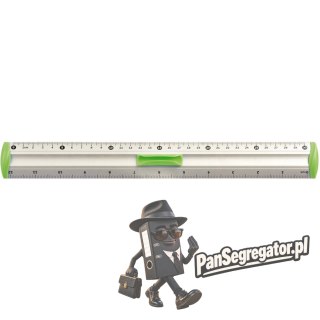 Linijka aluminiowa 30cm uchwyt zielony BL040-ZC TETIS