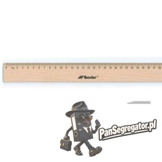 Linijka drewniana 50cm 30064 LENIAR
