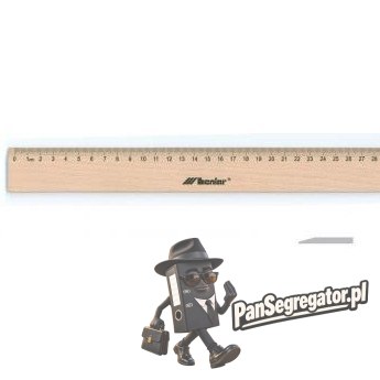 Linijka drewniana 50cm 30064 LENIAR