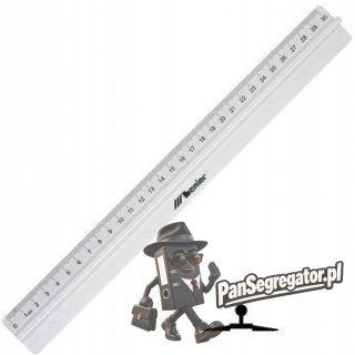 Linijka z uchwytem 20cm 30286 LENIAR
