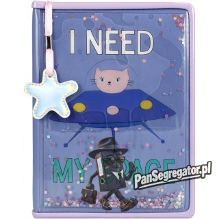Notes A5 z wodą brokat My Space STARPAK 502075
