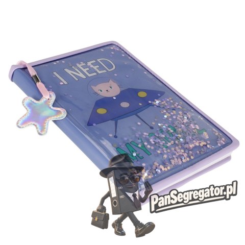 Notes A5 z wodą brokat My Space STARPAK 502075