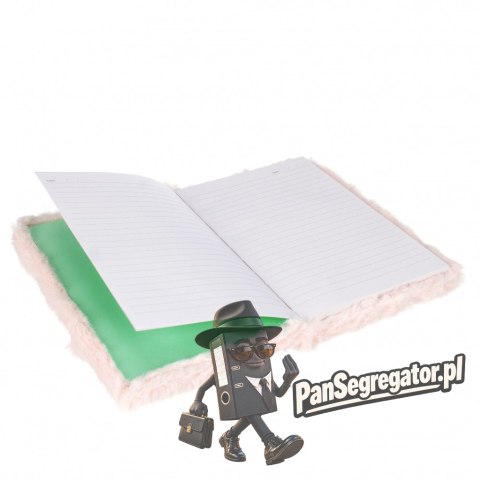 Notes pluszowy A5 z notatnikiem Kotek STARPAK 502083