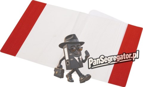 Okładka na zeszyty A5 PVC (10szt.) kolorowe boki 0402-0012-99 PANTA PLAST