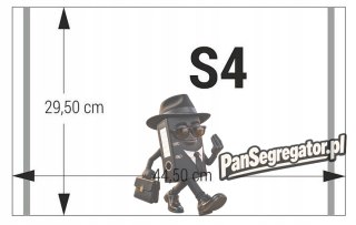 Okładka samoprzylepna S4 średnia (25szt.) OZ-55 BIURFOL