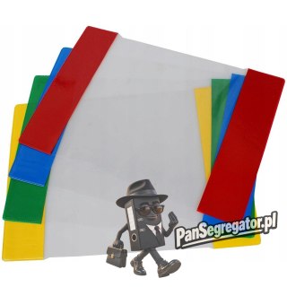 Okładki na zeszyty szkolne A4 kolorowe 25 sztuk 30x43,7cm OZK-02 BIURFOL