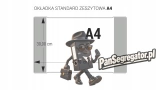 Okładki na zeszyty szkolne A4 kolorowe 25 sztuk 30x43,7cm OZK-02 BIURFOL