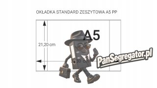 Okładki na zeszyty szkolne A5 bezbarwne 10 sztuk PP/PE 21,2x30x3cm OPP10-01 BIURFOL