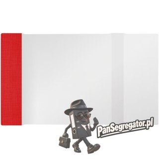 Okładki regulowane na książki i zeszyty E4 kolorowe 25 sztuk 29,2x40,8-44cm OZK-57 BIURFOL