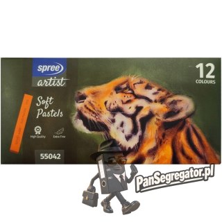 Pastele suche extra fine 12 kolorów SPREE artist PAS-550420-00101