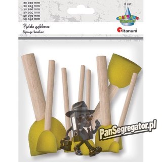 Pędzelki gąbkowe A`8 20SL1201 453644 TITANUM