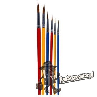 Pędzle 252B 6szt. 170-1421 GRAND